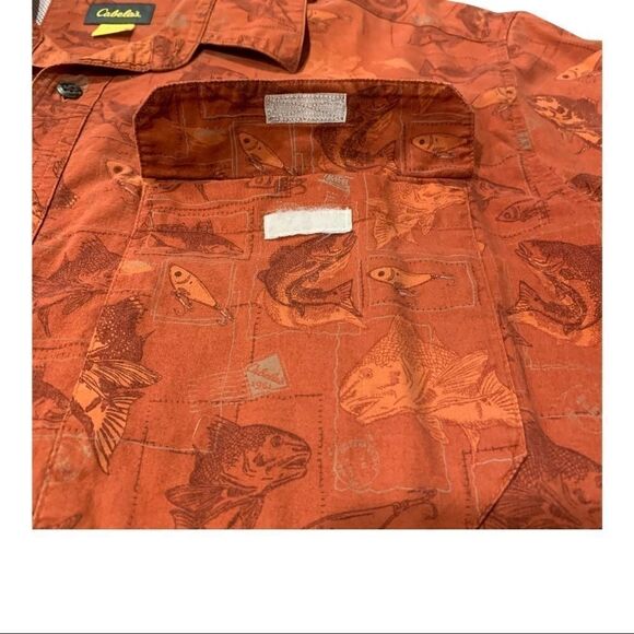 Cabela’s ‘61 Fishing Shirt Vented Short Sleeve XL - Picture 4 of 6